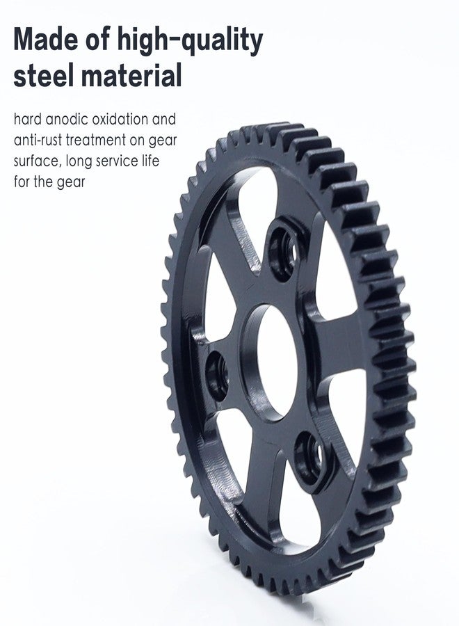 Raflot Hardened Steel 54T Spur Main Gear for 1/10 Traxxas Slash Traxxas Rustler Traxxas Stampede Platinum 4x4 VXL 2WD Jato Rally E-REVO Summit T-Maxx 3956(1PC) - Image 2